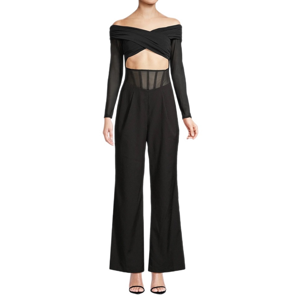 Misha Roberta Cut-Out Jumpsuit NEW WITH TAGS